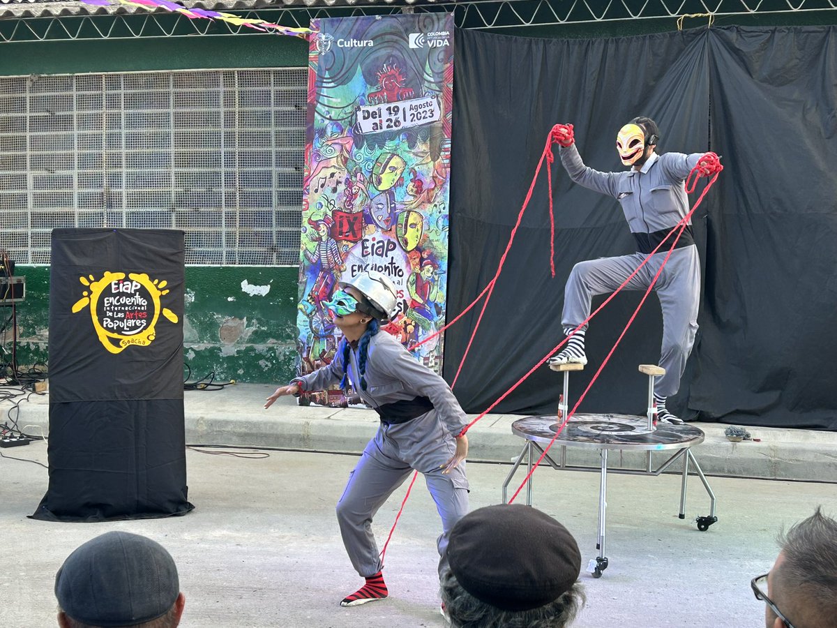 EIAPSOACHA's tweet photo. #EIAP2023 En Soacha arte y cultura para La Paz 🎭✨ https://t.co/iRGHS4oEZ4