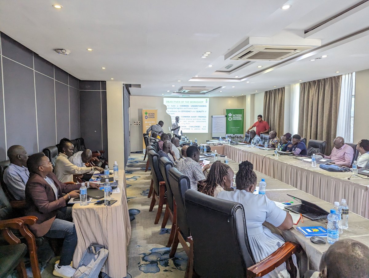 ACF_SouthSudan's tweet image. Action Against Hunger's 4pillars are powered by key enablers like finance and logistics. @ACF_SouthSudan, we're taking a vital step in the fight against malnutrition with a groundbreaking Joint Finance and Logistics Training, uniting efforts for greater impact. #MalnutritionFight