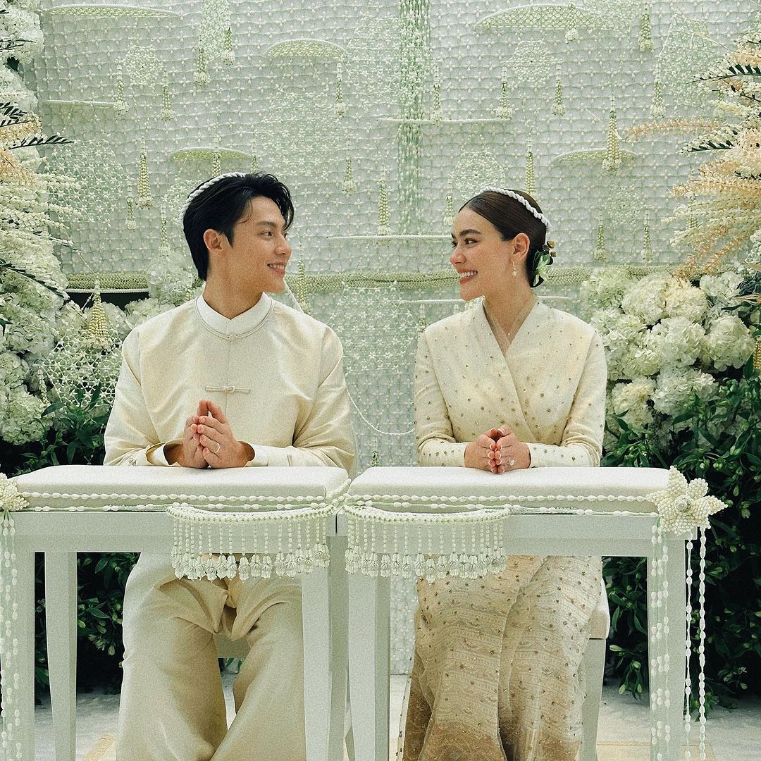 Tnj_512's tweet photo. เป็นพิธีที่อบอวลไปด้วยความรัก🥰🤍#หมากคิม https://t.co/ozi8YV6RKY