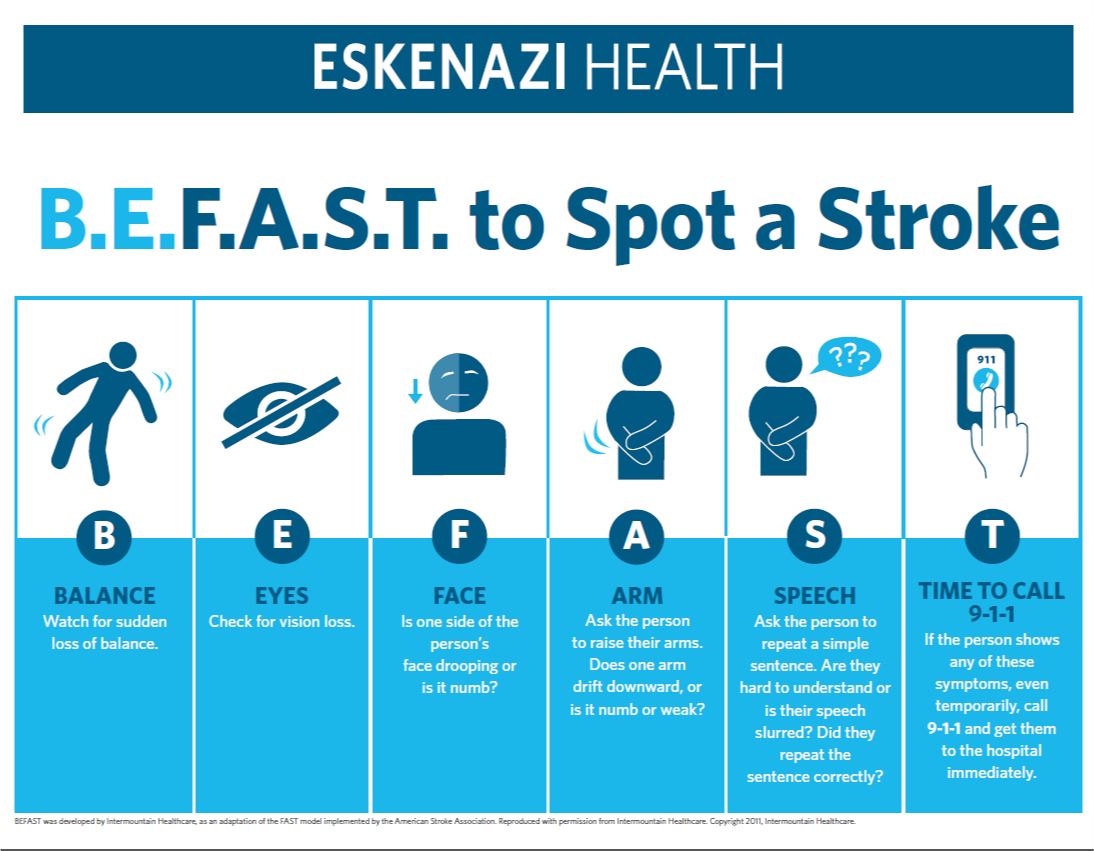 IndianapolisEMS's tweet photo. Have you learned the signs of stroke? Early detection can save lives! Learn the signs of stroke and #BEFAST in recognizing its symptoms so you know when it’s time to call 911. 

@EskenaziHealth #strokeawareness #strokesigns #ResponseReady https://t.co/pj19kVRlD1