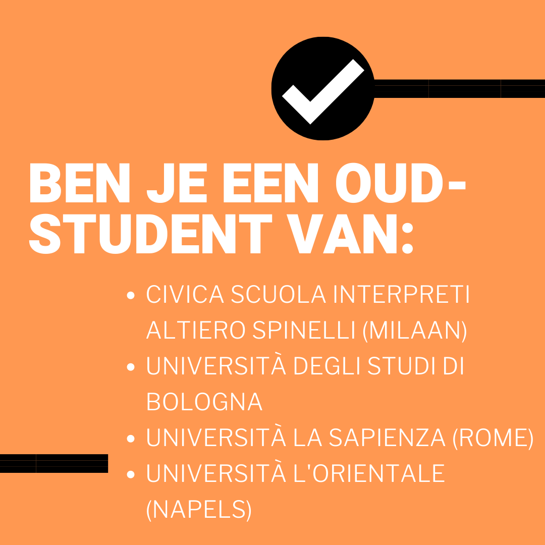 MediterraNed's tweet photo. HEB JE NEDERLANDS GESTUDEERD IN ITALIË?
De afdelingen NL van Milaan, Bologna, Rome en Napels zijn aan de slag gegaan met een alumni-enquête. Dit is een uitbreiding van het pilotproject van de afdeling NL van @sslmit_ts. Check de link: https://t.co/4npPvknlkL https://t.co/fxY7PnhizN