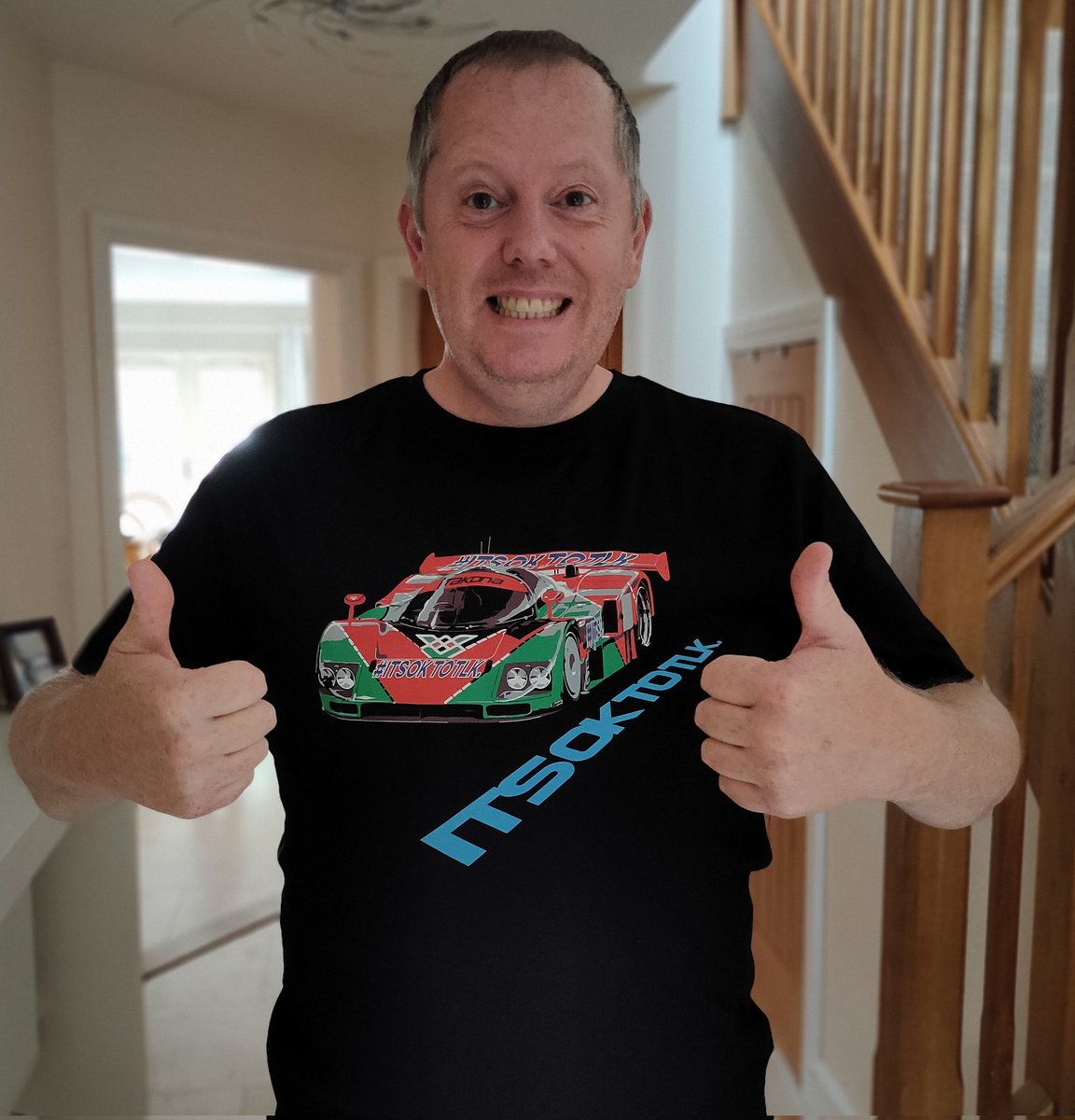 A surprise belated birthday pressie from @Magdx_3D and it's a cracker! 😘
#itsoktotalk #mazda787b