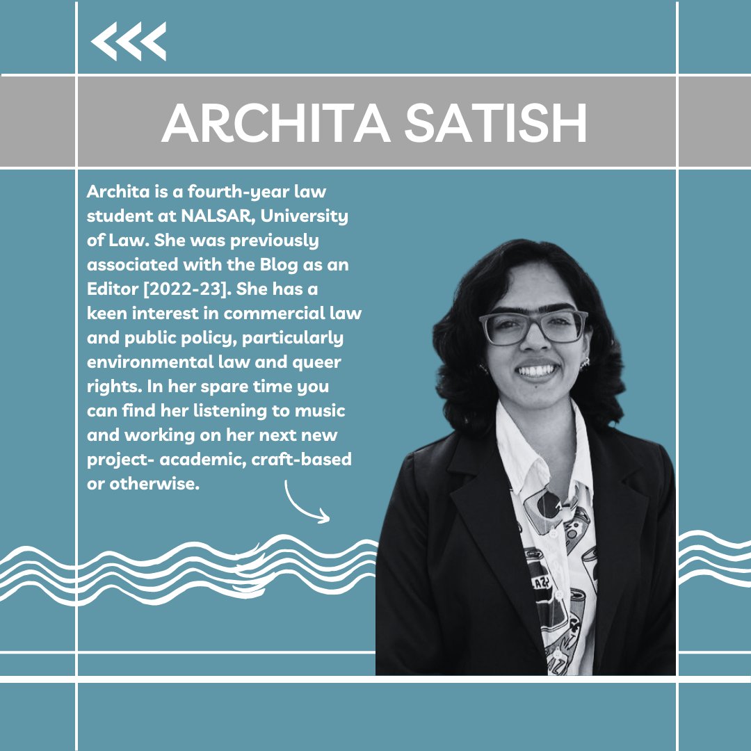 LAOT_Blog's tweet photo. The Faces Behind Law and Other Things

Meet our Editors-in-Chief: Eeshan Sonak and Archita Satish.

#lawandotherthings #legalinsights #courtsofindia https://t.co/lu6kyVg4Bu