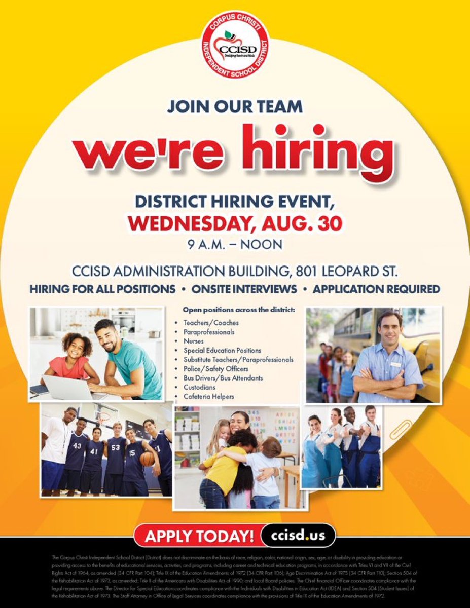 Dr. Roland Hernandez (@r0hernandez) on Twitter photo Can’t wait to meet you and have you join our team.  #CCISDProud Can’t wait to meet you and have you join our team.  #CCISDProud