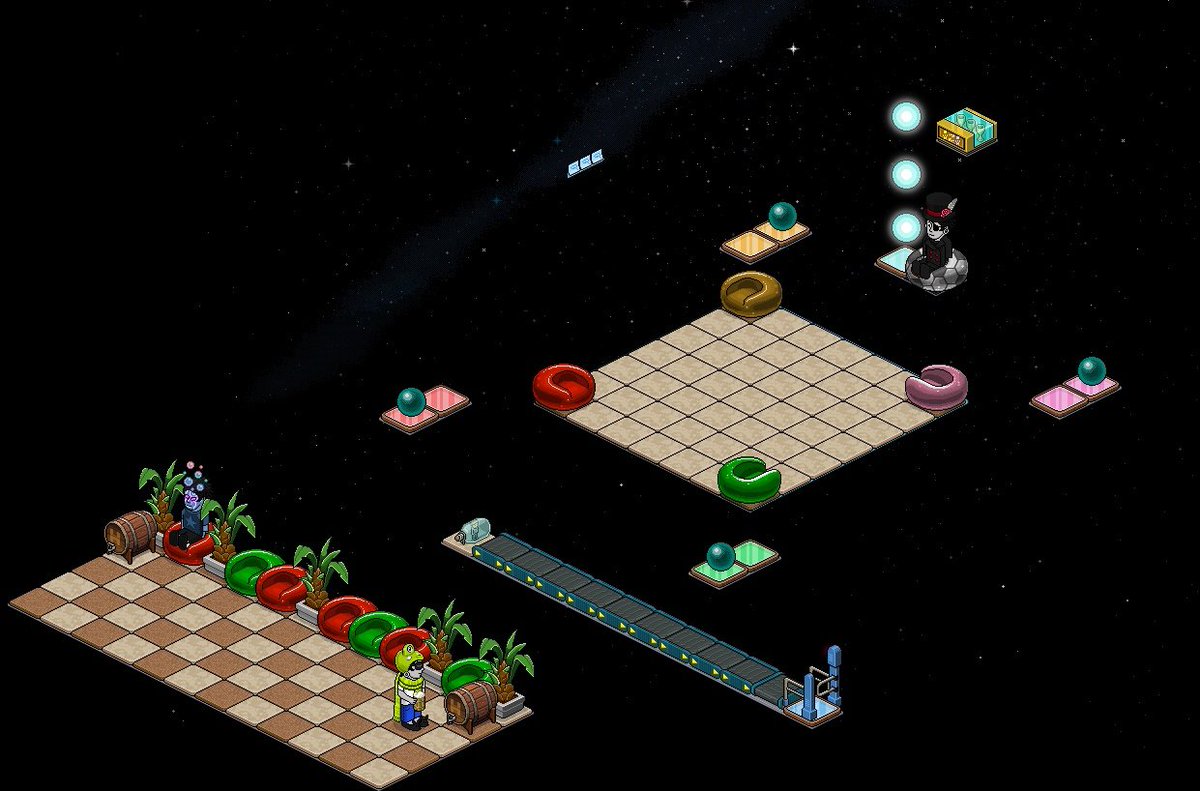 JUEGO: POD WARS 🎨

Nuevo juego inspirado en el clásico "Protege Tu Pod". Juego automático de 4 jugadores. Busco que tenga actividad para hacer algún evento más adelante.

Sala: buscando por Maaaaxi