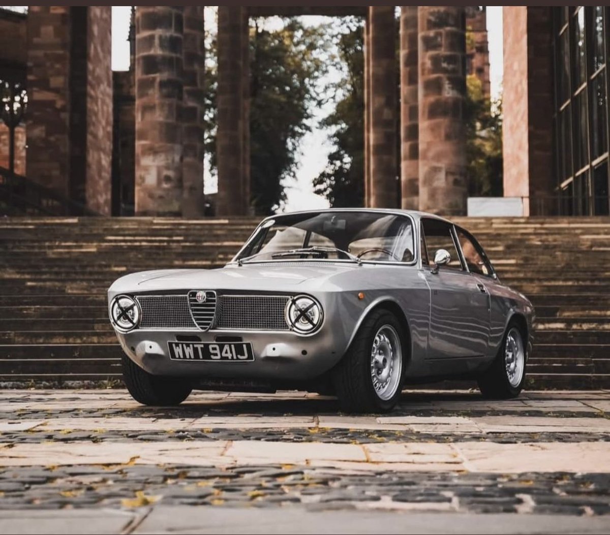 Quentin Willson (@quentinwillson) on Twitter photo Stolen - WWT 941J Silver 1971 Alfa Romeo 1300 GT Junior - from Coventry CV4 area last night. Distinctive with no bumpers and rare alloys. RT this to make it difficult to sell and hopefully track her down. There are very few in this colour. <a href="/PaulWoodford84/">Paul Woodford</a> Stolen - WWT 941J Silver 1971 Alfa Romeo 1300 GT Junior - from Coventry CV4 area last night. Distinctive with no bumpers and rare alloys. RT this to make it difficult to sell and hopefully track her down. There are very few in this colour. <a href="/PaulWoodford84/">Paul Woodford</a>