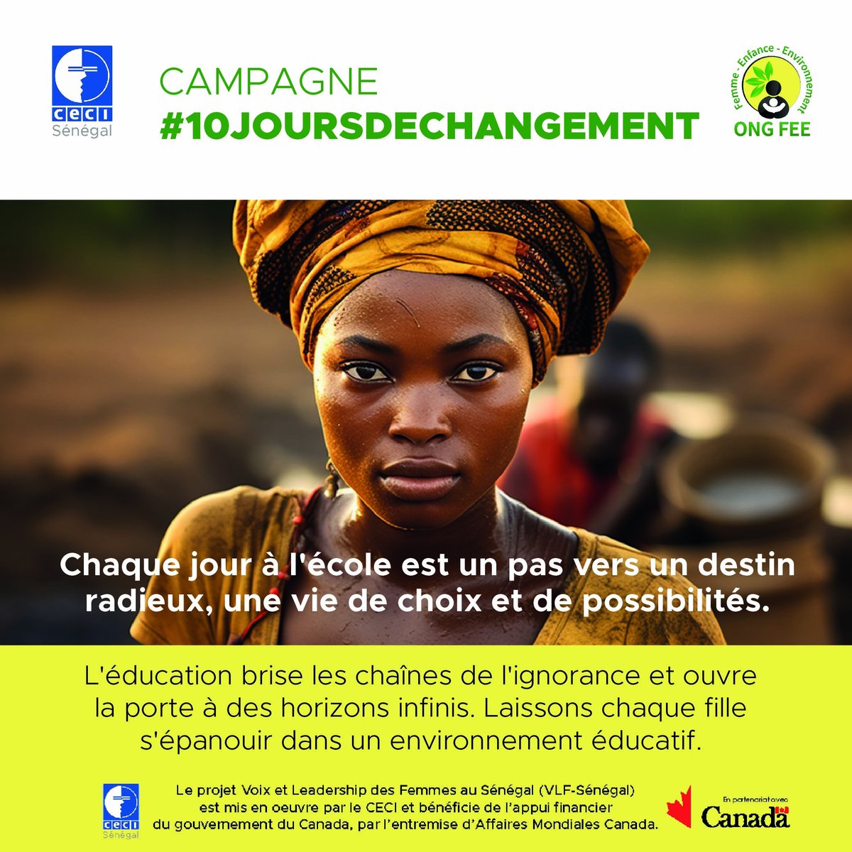 ongfee1993's tweet photo. Chaque like, chaque partage et chaque commentaire contribuent à amplifier cette voix collective. Ensemble, nous pouvons éclairer l'ombre, ébranler les normes et bâtir un monde où nos choix reflètent notre engagement envers un avenir meilleur.

#Ong #femme
#10joursdechangement https://t.co/oh5DL0zwzh