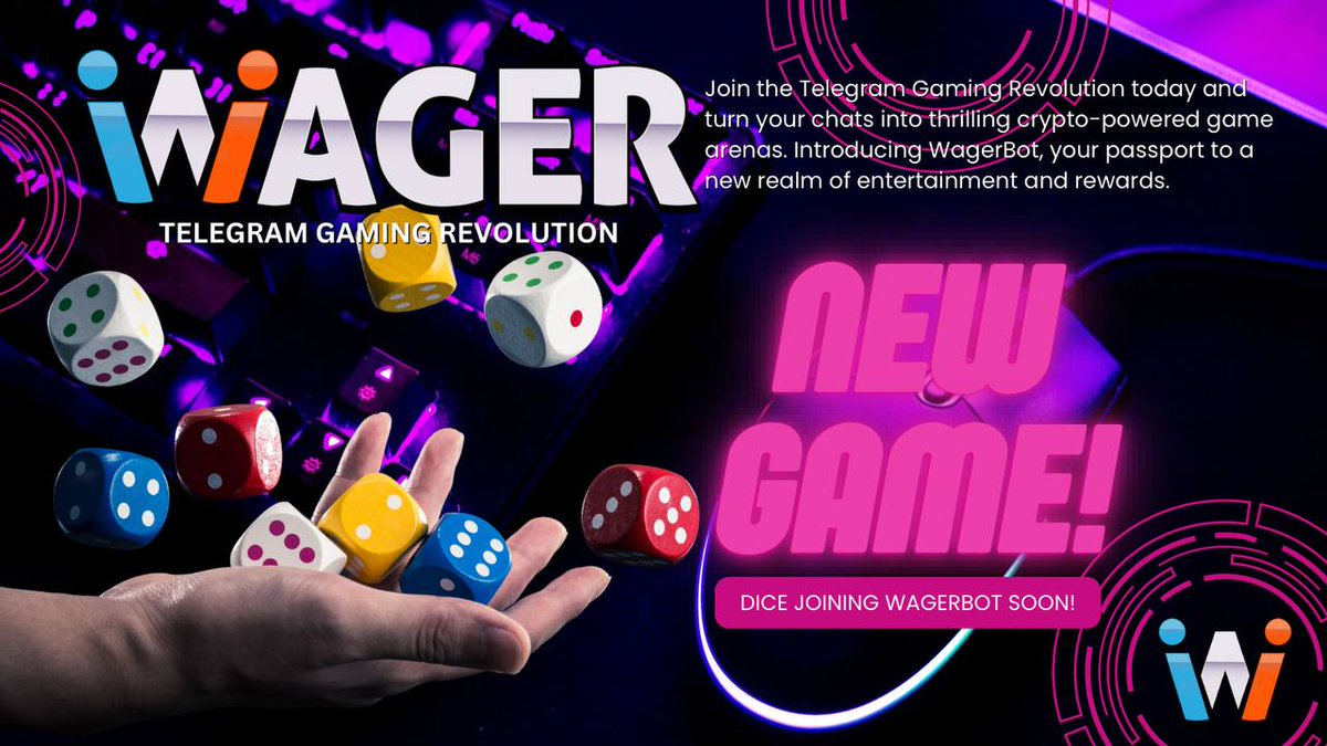 WagerVS's tweet photo. We are pleased to announce that our latest game, Dice, is fully functioning and live! https://t.co/whqJAFv3WS