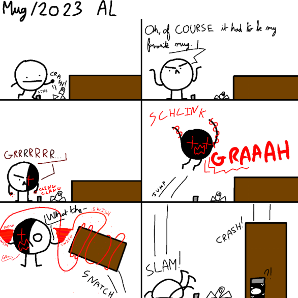 SmiliComic's tweet photo. Mug
In this comic Smili breaks his favor- WHAT THE HELL
#Smili #Comic https://t.co/fp3MmCVBJO