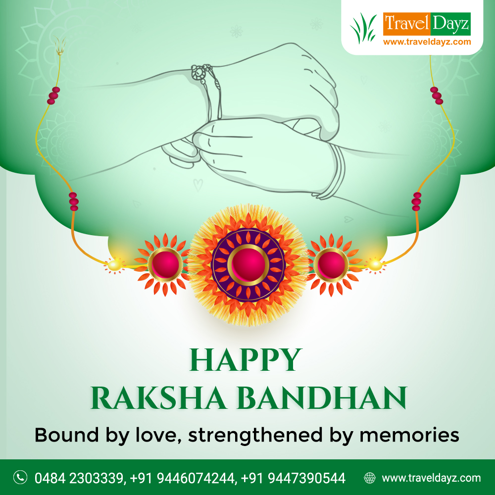 Sibling bonds are tied with threads of love, laughter, and shared memories. Happy Raksha Bandhan!👫✨
.
.
.
#HappyRakshaBandhan #RakshaBandhan #rakshabandhan2023 #rakshabandhanspecial #TravelDays