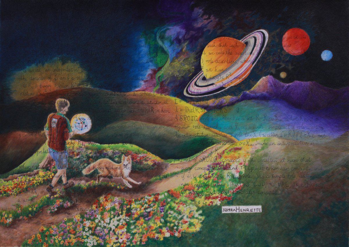 This is my coloured pencil drawing representing our Knowledge Graph journey as I see it.
#knowledgegraphs #ontologies #owl2

henrietteharmse.com/about-the-webs…