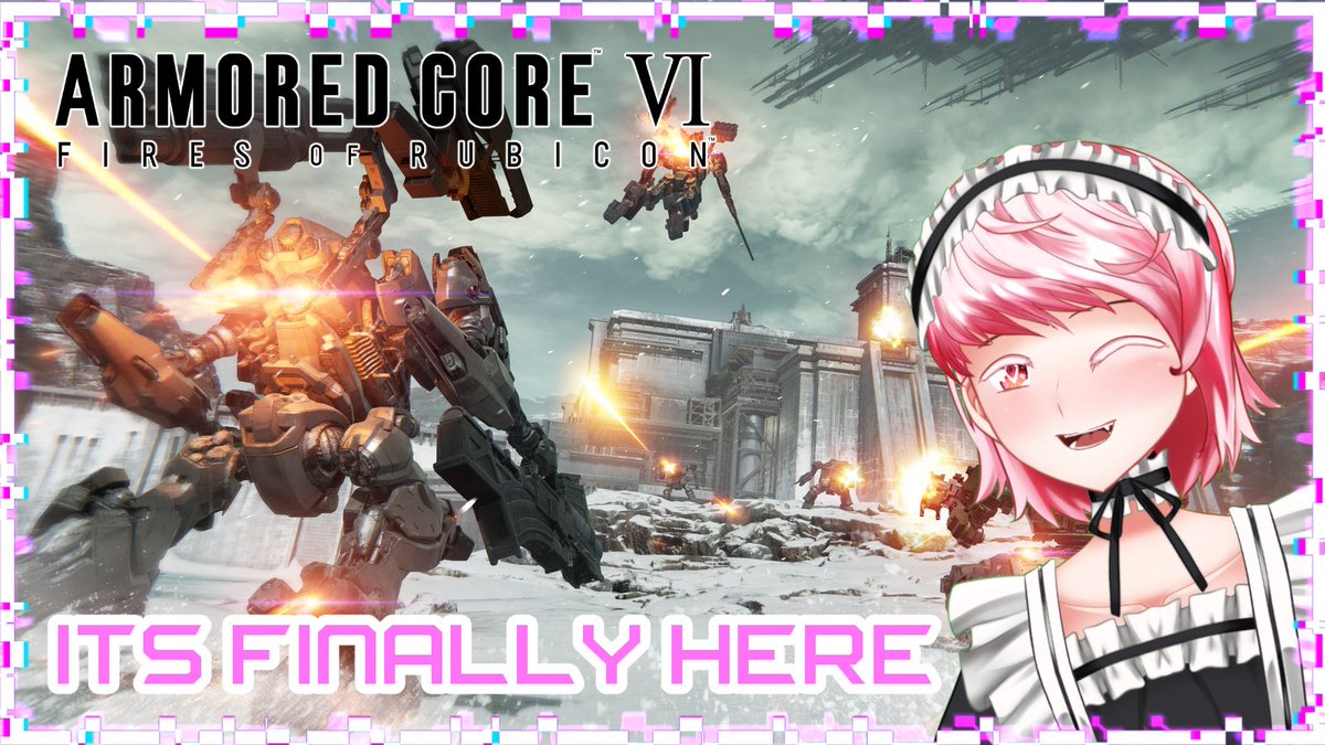 nem0Skyheart's tweet photo. π΄LIVE NOW PLAYING ARMORED CORE VI!
Finally can get my hands on it! See some destruction and chaos!~
*Maid nem0 Hanya Pemanis
Come Hang : https://t.co/pcOpTtPfJ4
#NobodyLive https://t.co/8TKMAFRe5X