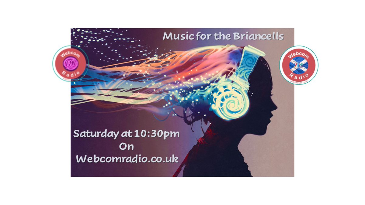 Tonight on Webcomradio.co.uk straight after the ConneXions quiz Music for the Briancells 🎶The Smartest Music on the Planet🎶 Curated by @BrianBengal Tune in at : webcomstream.co.uk/public/webcomr…