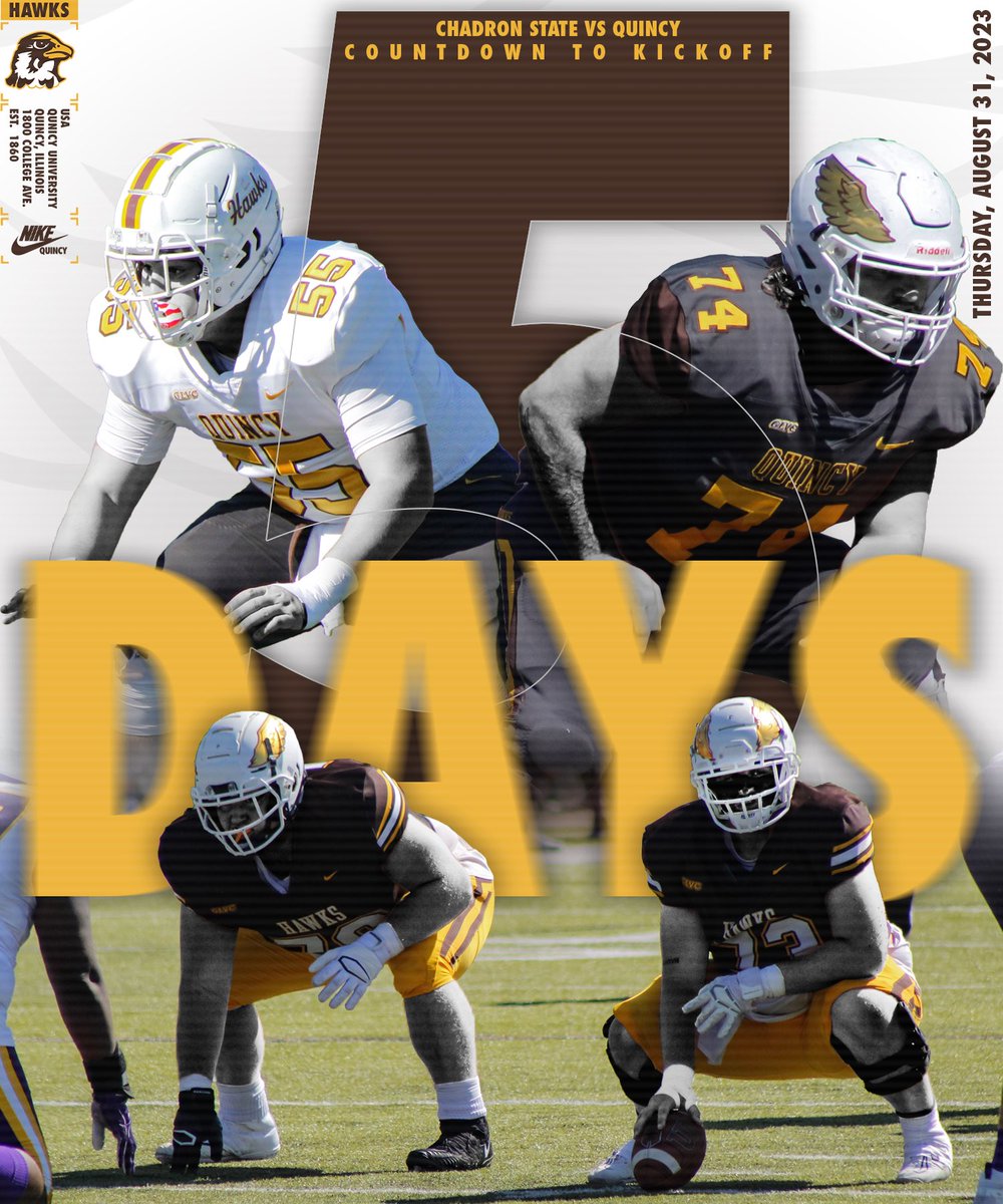 Quincy University Football tweet media