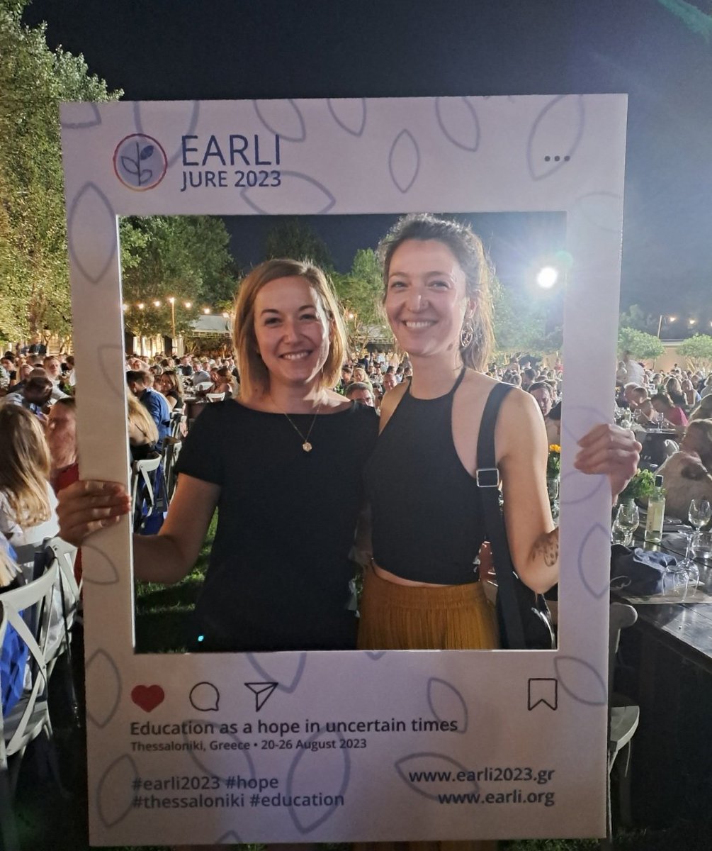 ACTionProjekt's tweet photo. Thank you @EARLI2023 for an amazing conference dinner yesterday!
#ACTionprojekt @leuphana @UniFreiburg https://t.co/tUGV4u2b7q
