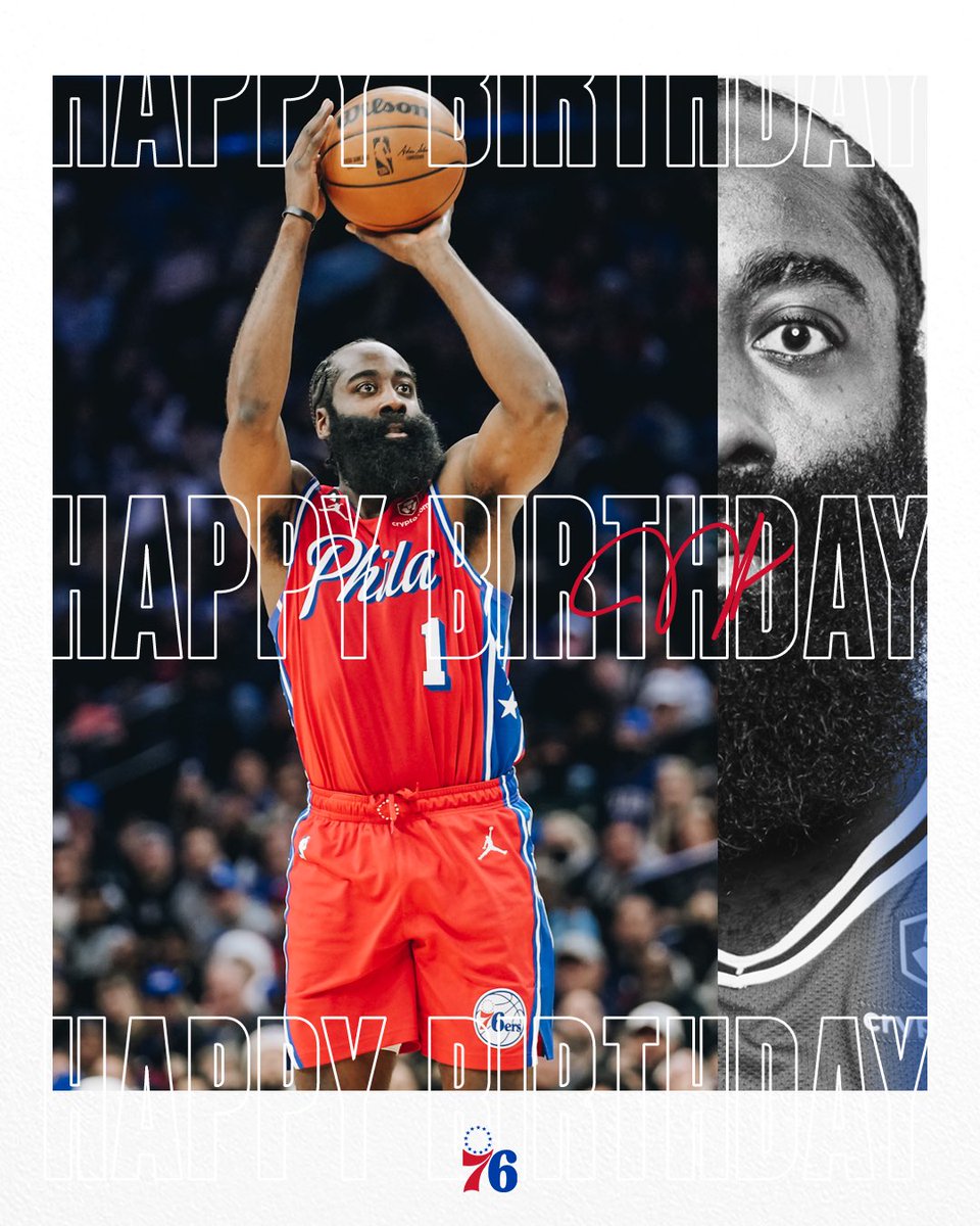 happy birthday <a href="/JHarden13/">James Harden</a>. 🥳