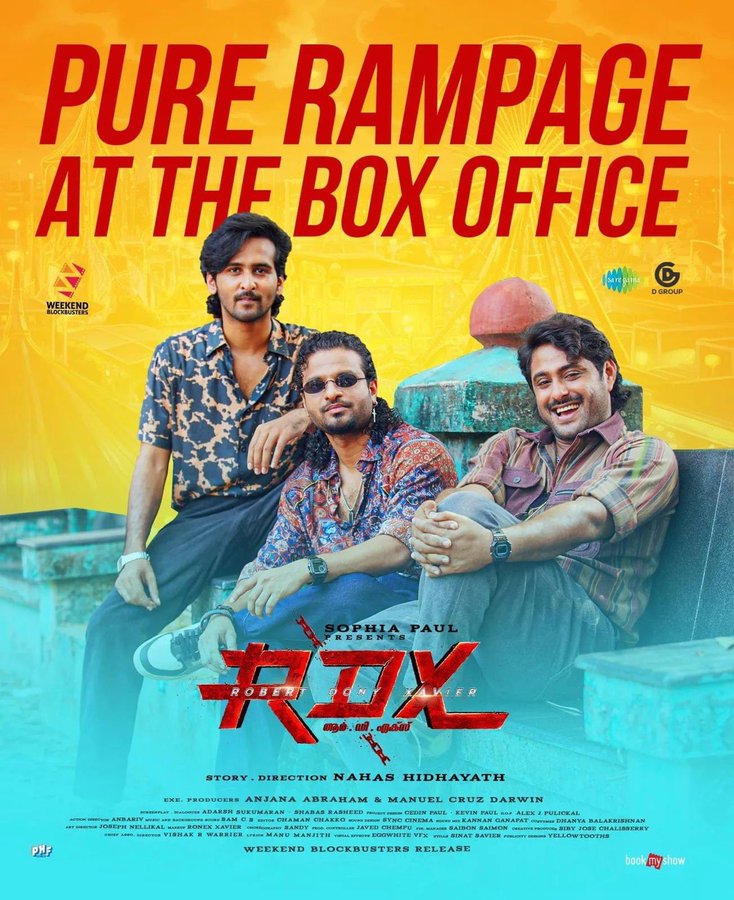 Last year - #Thallumaala 
This year - #RDX

Mollywood redefining Action entertainers

With Top notch choreography with BGMs (Technically too👍)

#KhalidRahman has good experience , so Thallumaala expectations were high

What #NahasHidhayath did in his debut film #RDX - Great work