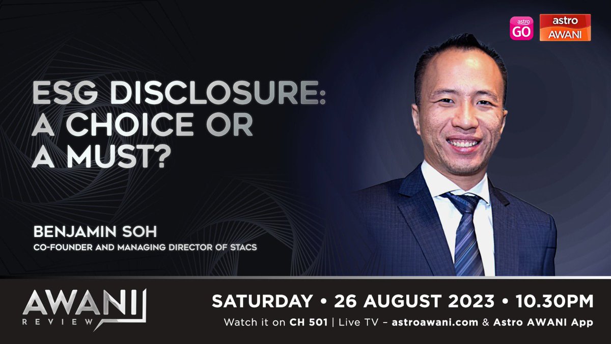 While SMEs aren't currently required to disclose their ESG practices, this is changing as more countries mandate such disclosures. STACS MD Benjamin Soh looks at key issues firms need to prepare for, and the ripple effect of a new EU sustainability directive on M’sian businesses.