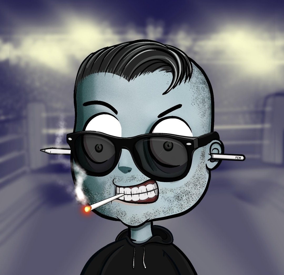 CBRNOIR's tweet image. I did it all for this guy and a spin on the @AWT_FireGang prize wheel. #FireAF (WINNER!) #SleepySweep #TiredAF #Sleepyheads @alwaystirednfts @GuyLeDouceNFT @PumpkinKing72