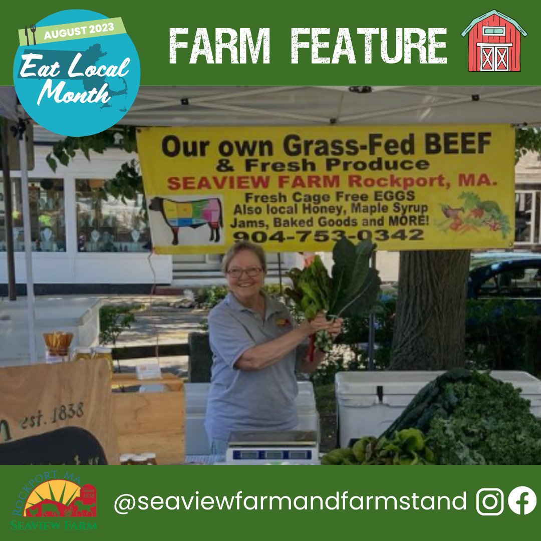 bostonlocalfood's tweet image. 🌅Seaview Farm provides sustainable foods from their family to yours. They raise grass-fed beef and lamb and grow fresh produce. Visit their farm stand and stock your fridge with delicious local foods. #eatlocalma #eatlocalmonth #localgreenfair