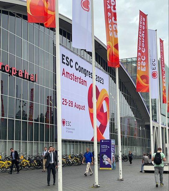 Today’s the day! Join my colleagues and me at #ESCCongress where we will present additional results from our #CLEAROutcomes study in two key late-breaking oral sessions this morning! 
bit.ly/45bZwfx #cardiology