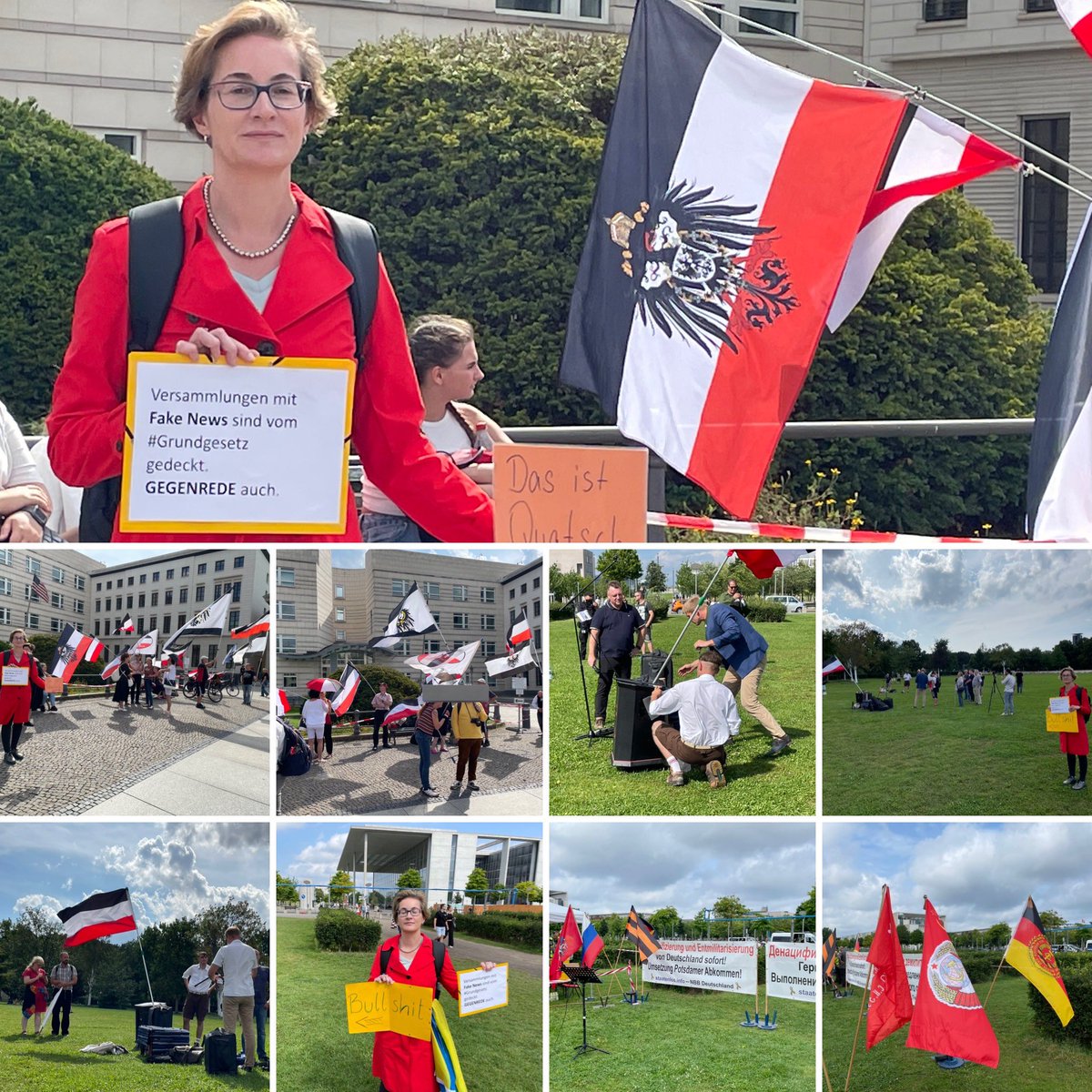 So, etwas früher als geplant ging dieser Tag für mich vorbei. Ich wurde angezeigt, mir wurde Vergewaltigung gewünscht, auf jeder Veranstaltung wurde Art. 146 genannt &amp; nicht verstanden. Es gab viele Gespräche. Gesungen hab‘ ich auch. Rechnet mit dem Schlimmsten 😎. #b2608