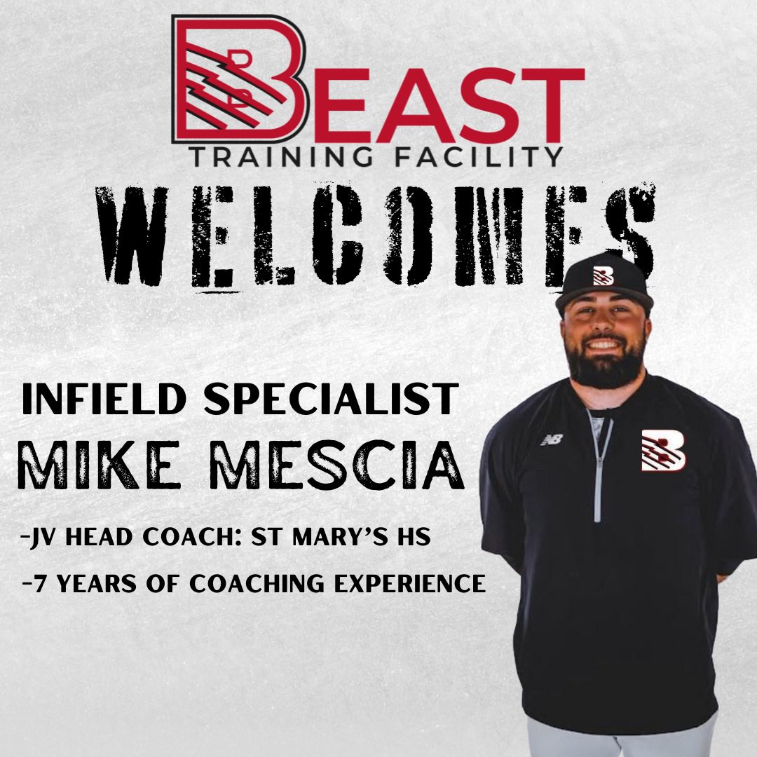 BEAST is happy to welcome coach Mike Mescia to its staff.  As a defensive specialist, Mike has over 7 years of experience coaching at the youth, collegiate, and post grad level at Combine Academy in North Carolina where he served as the Director of Defensive Development.