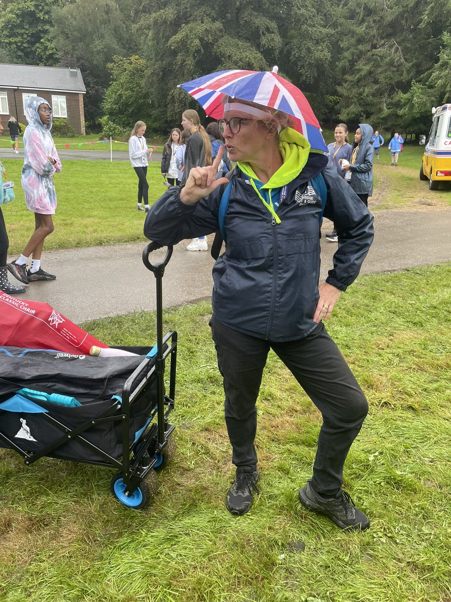 GGTonNorth's tweet photo. Getting into the festival look 🤩 @Guiding_LaSER @GGKentWeald @Girlguiding @FoxleaseTAC #welliesandwristbands https://t.co/HyHJtoignI