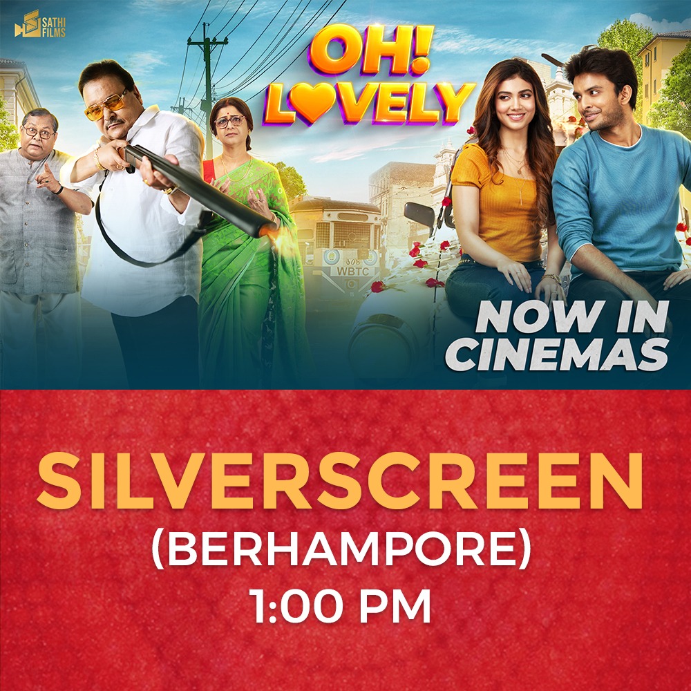 sathifilms's tweet photo. Hoogly থেকে Durgapur!
'Oh!Lovely' এখন সব জায়গায়! https://t.co/Ezz6b9unCH
Book Your Tickets Now &amp;
Watch the film in cinemas near you!

#OhLovely #SathiFilms #Rik #RajnandiniPaul #MadanMitra #KharajMukherjee #LaboniSarkar #HaranathChakraborty #cinebap #bengalifilm #bengalimovie https://t.co/PEqWK8uPNM