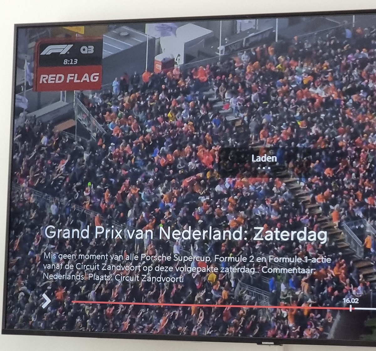 apiesjoko's tweet photo. #viaplay laat het weer lekker afweten. Om de haverklap haperen en nee, het ligt niet aan de internetsnelheid. "Mis geen moment" ..wel dus. #viapauze @viaplaysportnl https://t.co/OUl8GrALAG