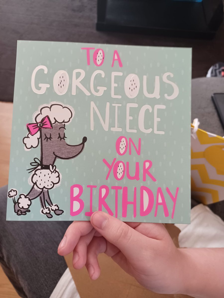 MA_MC_BA's tweet photo. @susie_dent Birthday debate going on about the grammar on this card, can you advise? Should the 'a' (not personal) actually be 'my' (possessive) if combined with the 'your'? Should the 'your' possibly be replaced with 'her'? This is going to go on all day! Help! Thank you xx https://t.co/yc3kjhCKiv