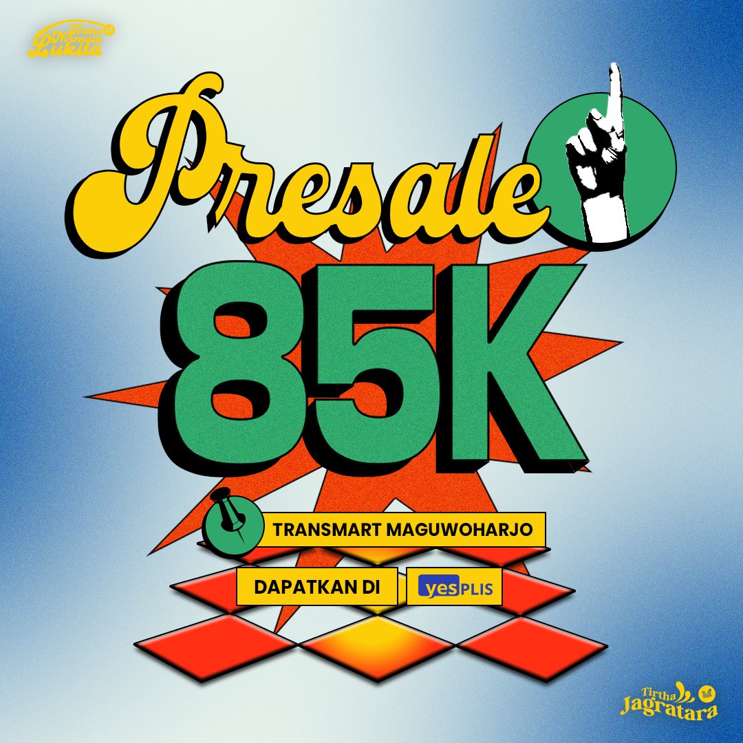 yuhuu ini dia yang kemarin ditunggu tunggu🤩
presale 1 udah dibuka nihh, sebelum kehabisan lagi mending tap linknya sekarangg!!🤭

yesplis.com/event/manifest…

#manifest23 #konserjogja #eventjogja 
#raissaanggiani