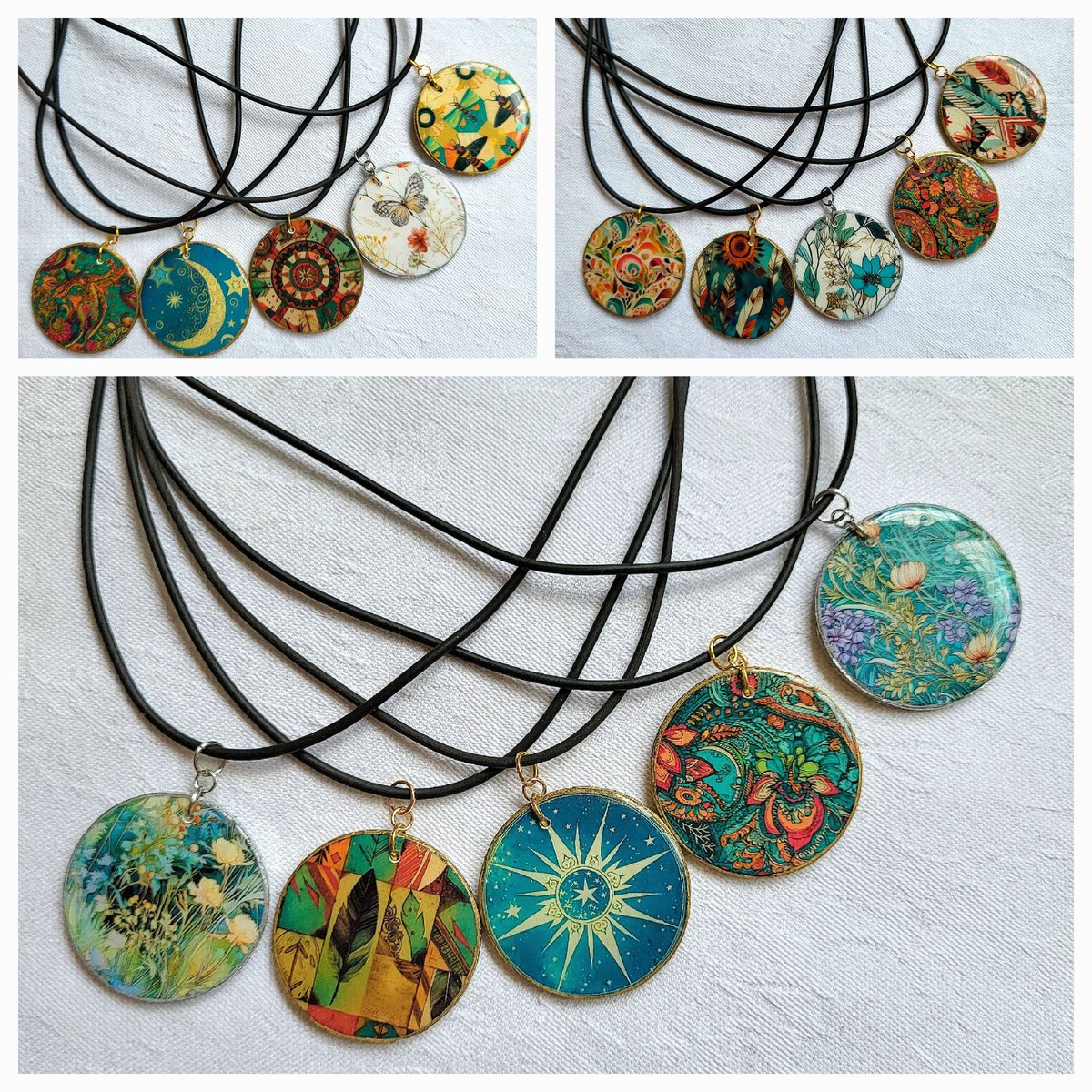 tracydandelion's tweet photo. Here are some beautiful handmade paper and resin necklaces.  They are so lovely on, and at only £13.50 each what's not to love. X
https://t.co/HJusFAN59d https://t.co/8NesUjh9Bd