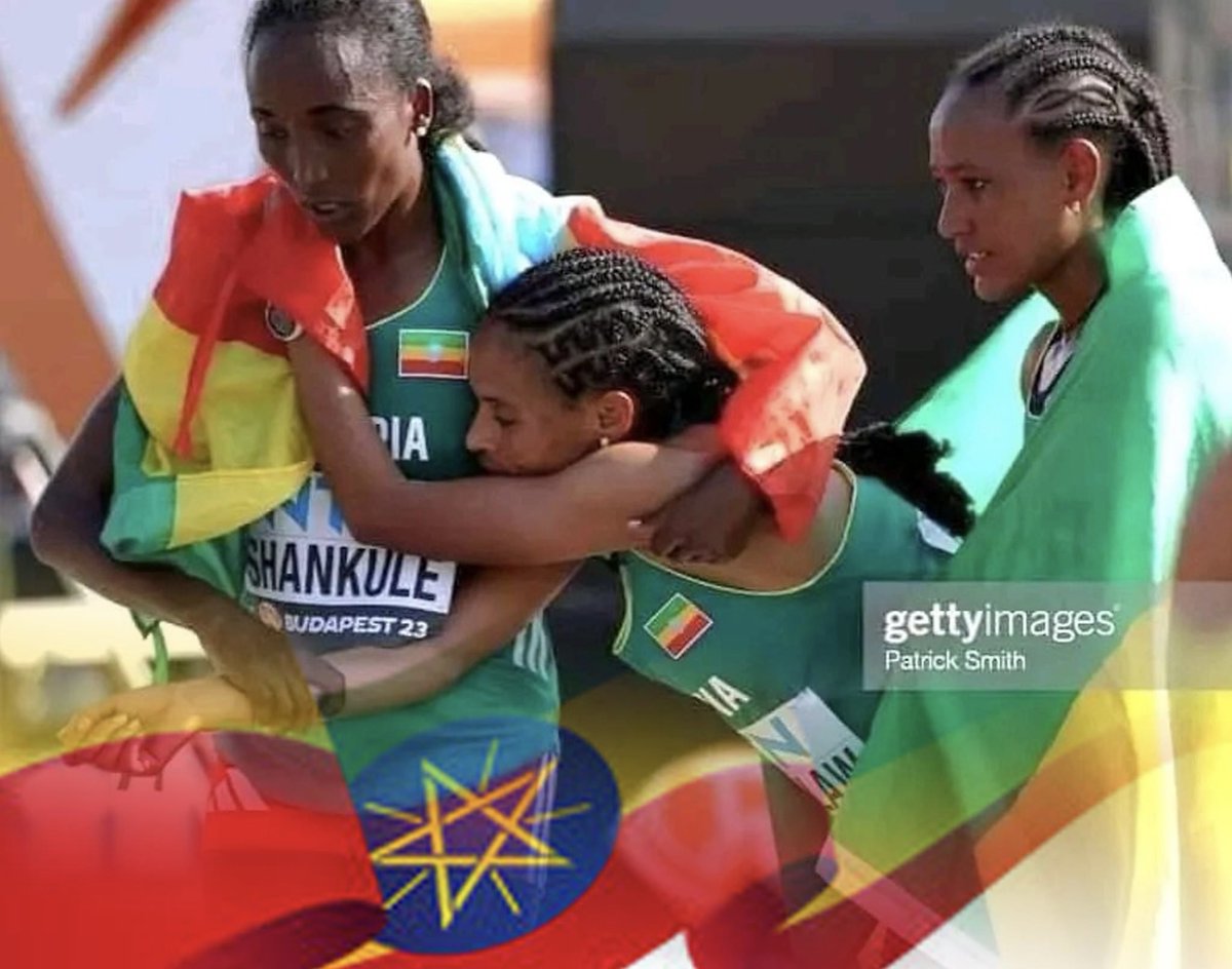 TakeleUma's tweet photo. The true spirit of sportsmanship and unity. In a race where victory mattered, one runner chose compassion over competition. Let this act inspire us all to uplift and support one another, for together we can achieve greatness. https://t.co/nViZgTLr9Q