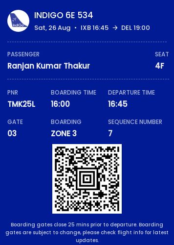 MrityunjayRoy01's tweet photo. @IndiGo6E @DGCAIndia Today I had a very bad experience with indigo 6E 534. Important staff name Chulendri Manjhi at bagdogra airport she denied to accept my brother's mobile boarding pass she said this will not be accepted when senior staff came the accepted but denied to board. https://t.co/3RFqaKB8fN