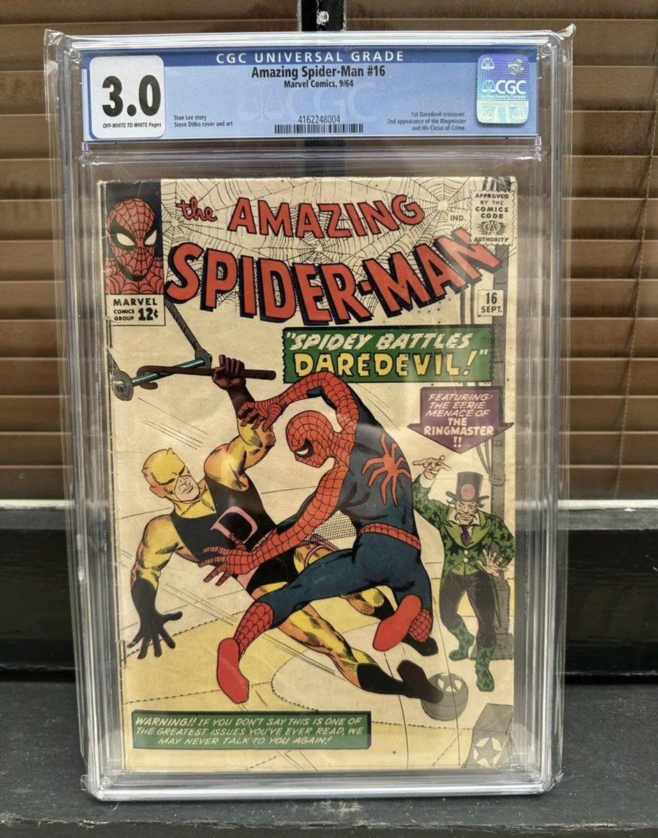 ElmonX Amazing Spider-Man #16 CGC 3.0 Giveaway 🕷️🕸️

To Enter 💥

1. Join the ElmonX Family (Discord) 💞discord.gg/cWrk7WUwM3

2. Like & Repost 👍

3. Share your best photo or video using the ElmonX Tut Snapchat Filter (link in bio) use #ElmonXTut 🥽

4. Tag 2 friends below 👇