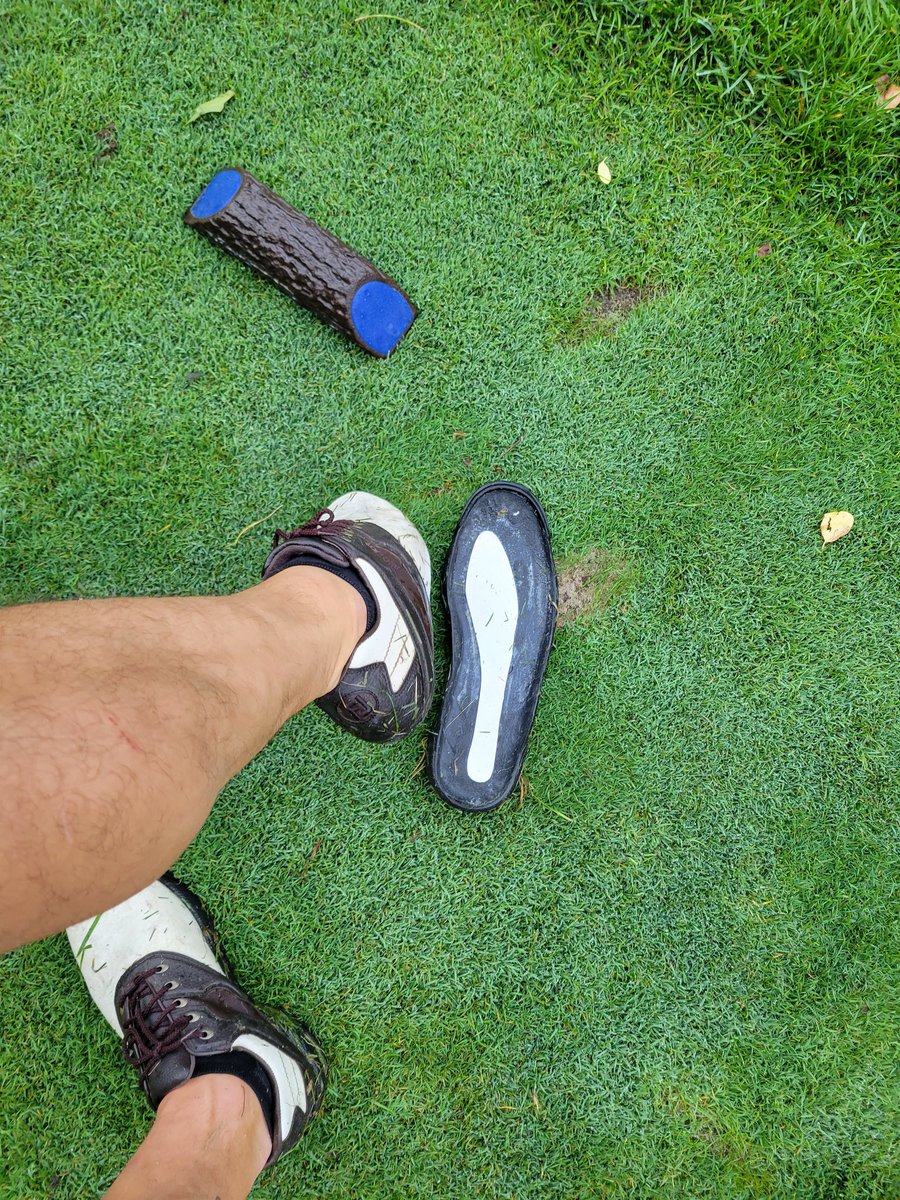 @FootJoy this is not how I expected my round to start today. Sole came clean off on hole 3. How about you pick up the tab for the new ones I had to buy at the tun after playing 5+ holes essentially barefoot?