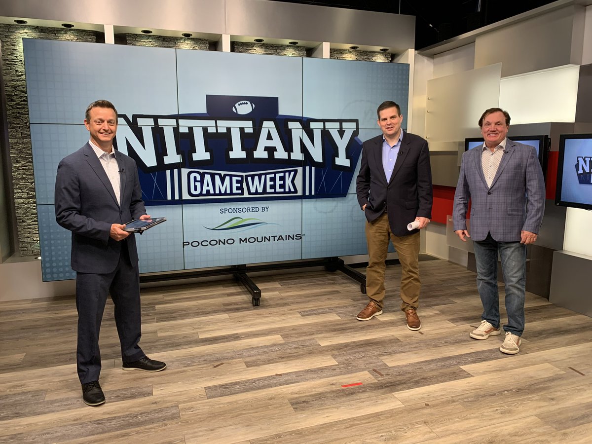 Football is here & @NittanyGameWeek is back—-watch on our 12-station network or at NittanyGameWeek.com Already receiving fan questions for next week —submit yours on the site as well! @ToddFox43 @fox43 @6abc @fox53wpgh @ABC23TV @MYFOX8TV  @TomScrapBradley @JayPaterno