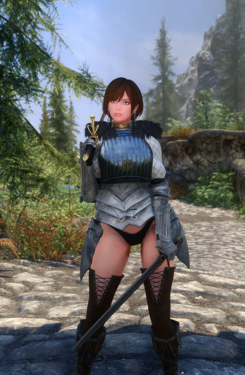 Fleet Knight＋COCO Joan Of Arc😳
#SkyrimAE