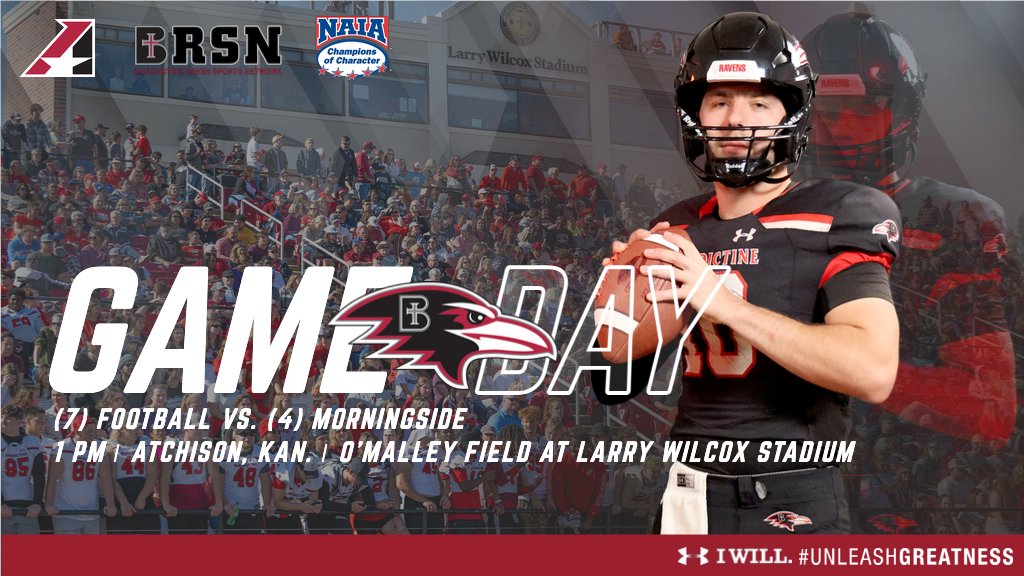 RavenGameDay's tweet photo. (7) @RavenFootballBC opens the year on O'Malley Field with a rematch of the 2018 NAIA National Championship Game against (4) Morningside University. Get your tickets at https://t.co/Jnx9HkEuW5 #NAIAfootball #UnleashGreatness https://t.co/242h03vyA2