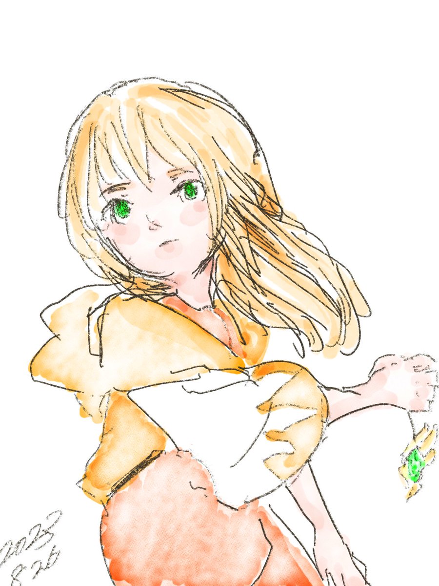 tea_tako's tweet photo. 大人びたチェリンカ #ffccrof https://t.co/olUgYOGuJD