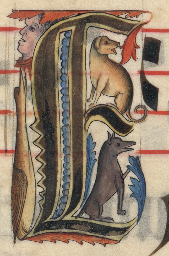 LimediaGalerie's tweet image. À l'occasion de la #JourneeMondialeDuChien  🐶#InternationalDogDay, voici quelques lettrines ornées, issues du manuscrit "Graduel de #SaintDié", représentant nos amis à 4 pattes🐾de #Lorraine !
À découvrir sur #LimédiaGaleries galeries.limedia.fr/recherche/?pag…