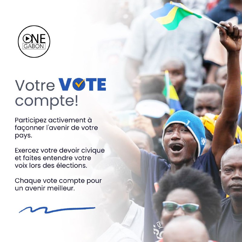 La démocratie repose sur votre engagement. En votant, vous contribuez à façonner les politiques et les dirigeants de votre pays. Ne sous-estimez pas le pouvoir de votre voix. Mobilisez-vous, votez et soyez un agent du changement positif. 
#Elections2023 #AliPourTous