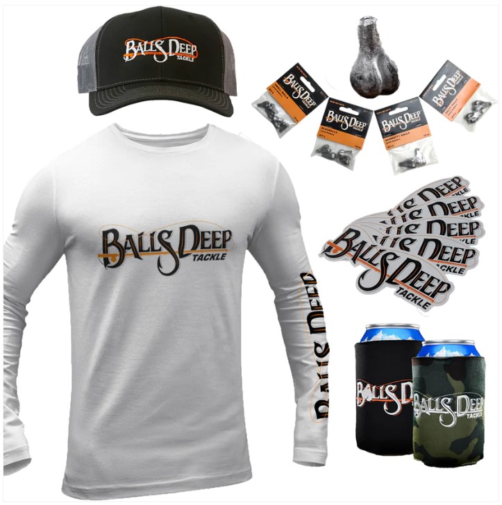 Long Sleeve (UPF50) + Snapback + Weights Value Pack
Regular price$ 69.69 USD

ballsdeeptackle.com/products/long-…