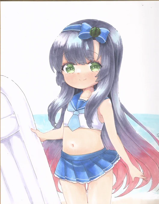 水着海防艦達〜 ぷにぷにぽんぽん増えてます