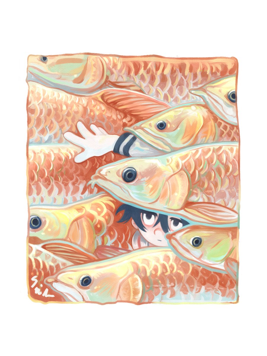School of arowana