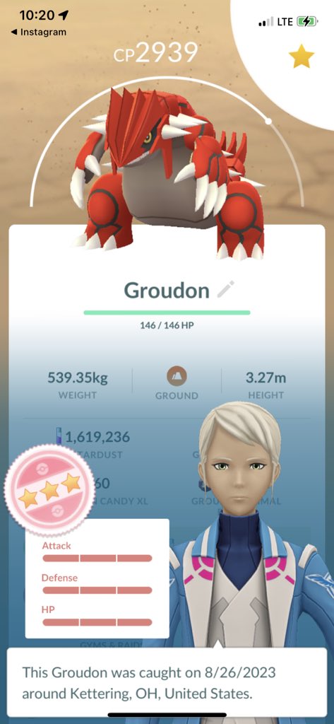 happy go fest!! 20 minutes in and i also caught a shiny audino and a hundo groudon :D #PokemonGO #PokemonGOFest2023