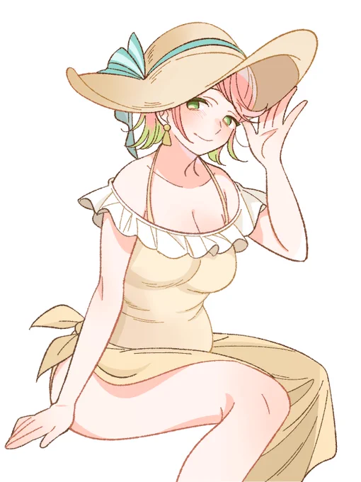 夏のお嬢さん#ww_魔女見守り日誌 