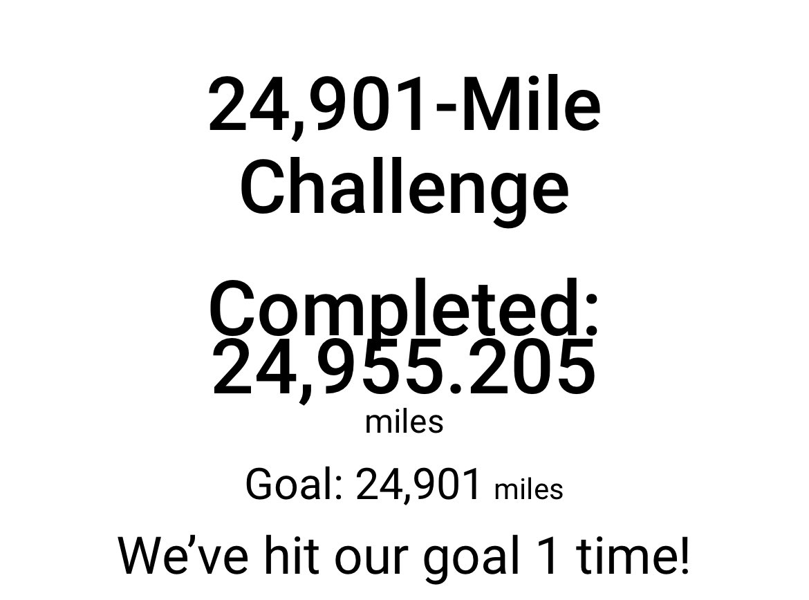 Done and done!! #miles4tch