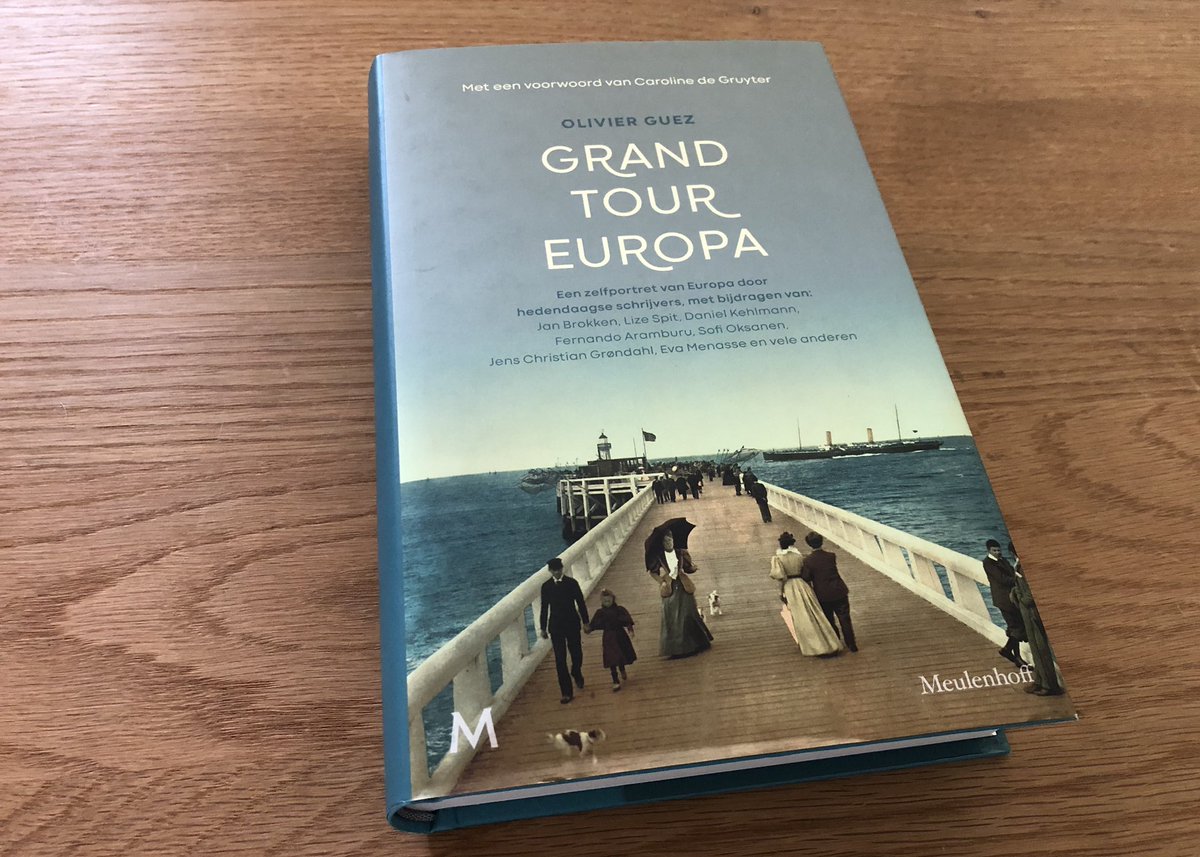 Benieuwd naar dit boek… ‘Grand Tour Europa’, een ‘zelfportret van Europa’ met bijdragen van zevenentwintig interessante schrijvers, één per lidstaat. Samengesteld door <a href="/olivierguez/">olivier guez</a> met voorwoord van <a href="/CarolineGruyter/">Caroline de Gruyter</a>. Fraai uitgegeven <a href="/Meulenhoff/">Meulenhoff</a>. #literatuur #Europa 🇪🇺